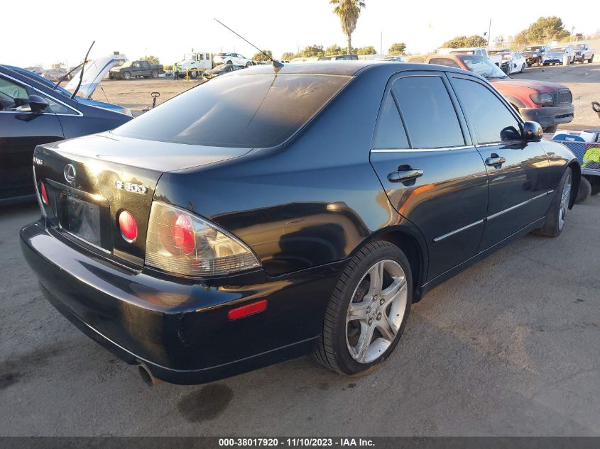 2003 Lexus Is 300 Base W/5-Speed Auto VIN: JTHBD192230069797 Lot: 38017920