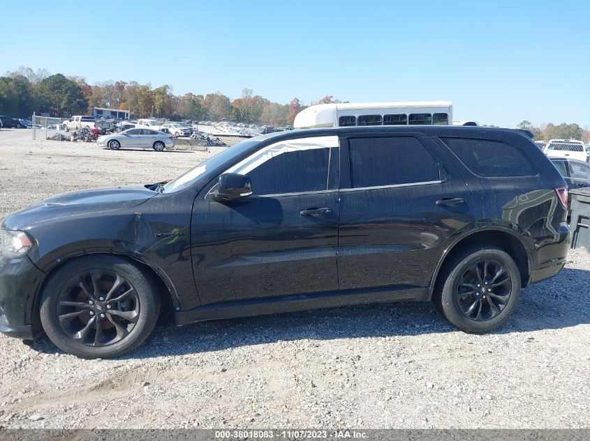 2020 Dodge Durango R/T Rwd VIN: 1C4SDHCT0LC410639 Lot: 36633628