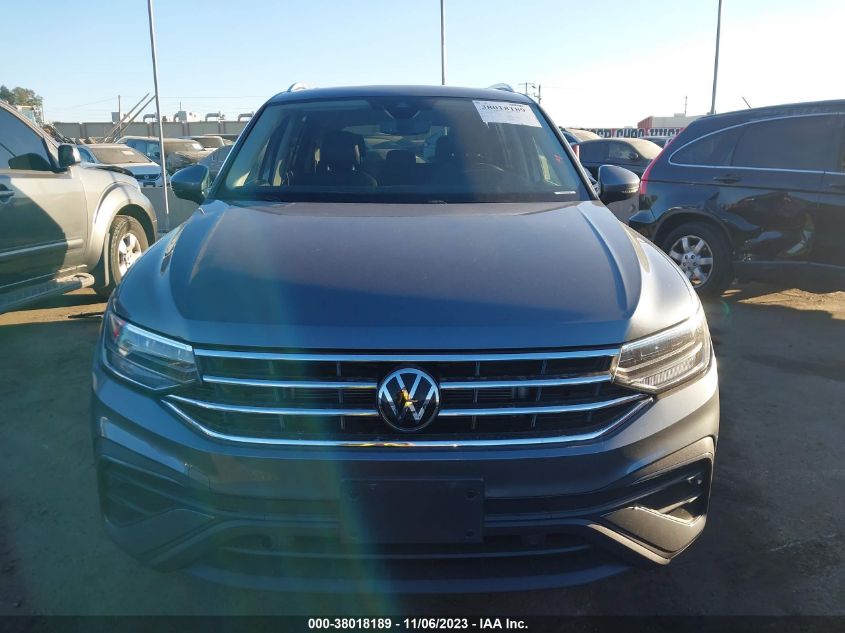 2022 Volkswagen Tiguan 2.0T Se VIN: 3VV3B7AX2NM155697 Lot: 38018189