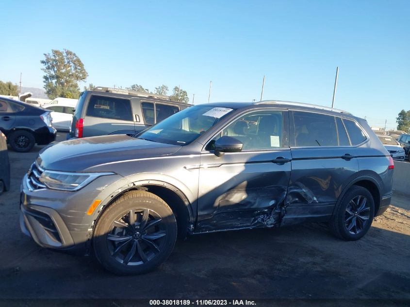 2022 Volkswagen Tiguan 2.0T Se VIN: 3VV3B7AX2NM155697 Lot: 38018189