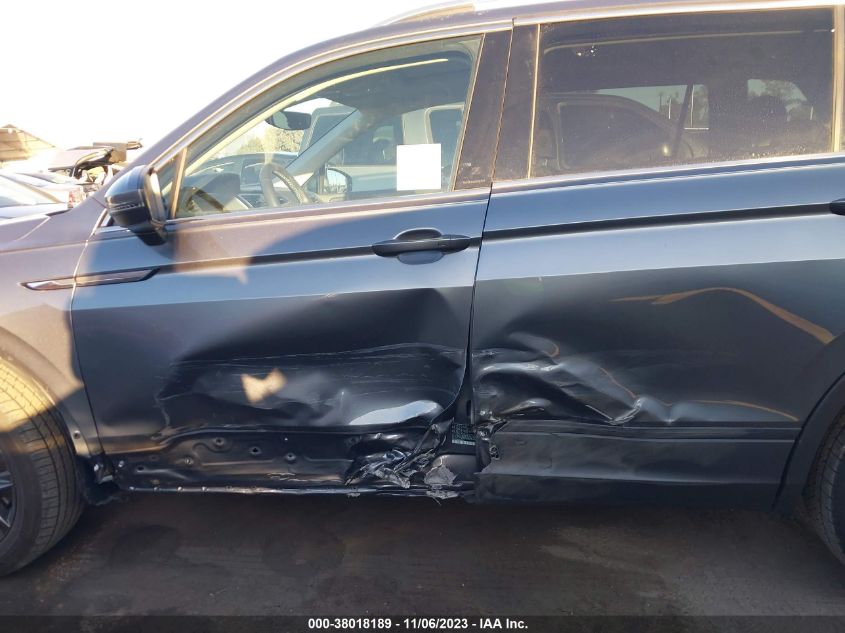 2022 Volkswagen Tiguan 2.0T Se VIN: 3VV3B7AX2NM155697 Lot: 38018189