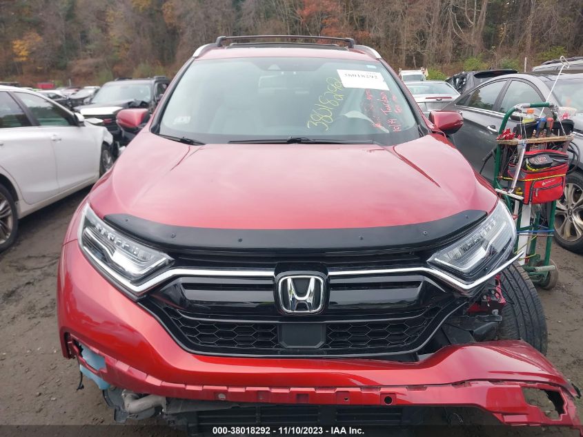 2022 Honda Cr-V Awd Touring VIN: 2HKRW2H92NH626616 Lot: 38018292