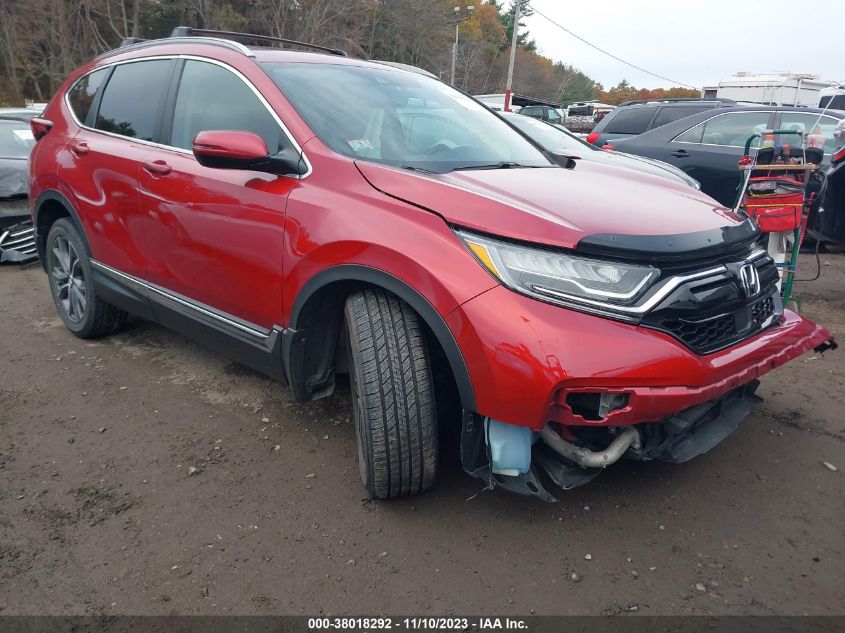 2022 Honda Cr-V Awd Touring VIN: 2HKRW2H92NH626616 Lot: 38018292