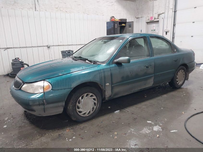 1998 Mercury Mystique VIN: 1MELM6533WK610168 Lot: 38018312