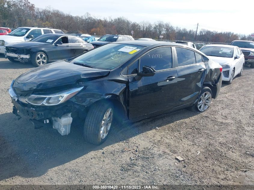 2019 Chevrolet Cruze Ls VIN: 1G1BC5SM4K7151004 Lot: 38018420