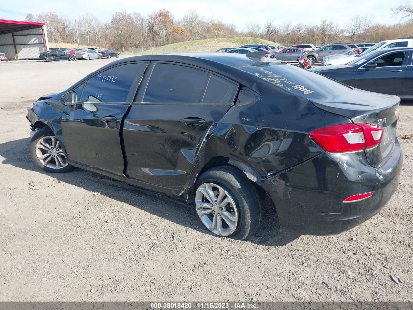 2019 Chevrolet Cruze Ls VIN: 1G1BC5SM4K7151004 Lot: 38018420