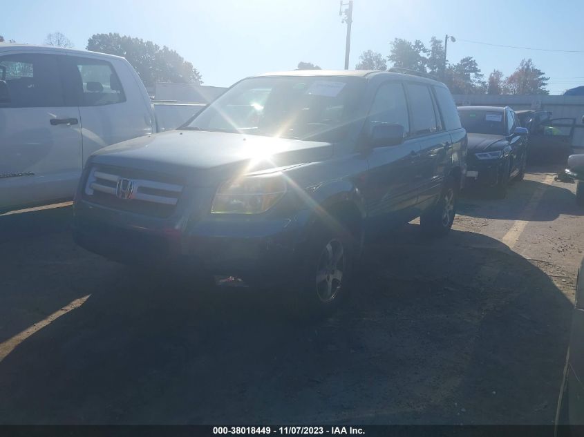 5FNYF28586B004448 2006 Honda Pilot Ex-L