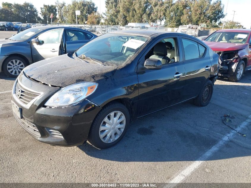 2012 Nissan Versa Sv VIN: 3N1CN7AP8CL826642 Lot: 38018453