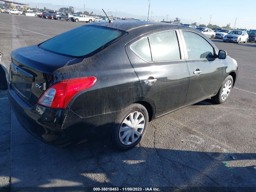 2012 Nissan Versa Sv VIN: 3N1CN7AP8CL826642 Lot: 38018453