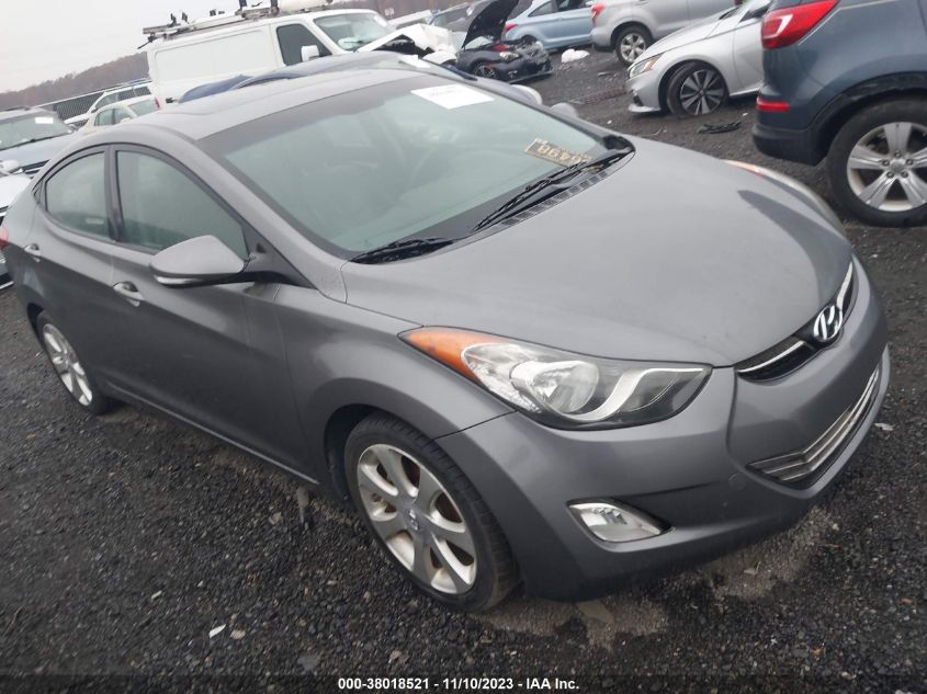 5NPDH4AE4CH100816 2012 Hyundai Elantra Limited