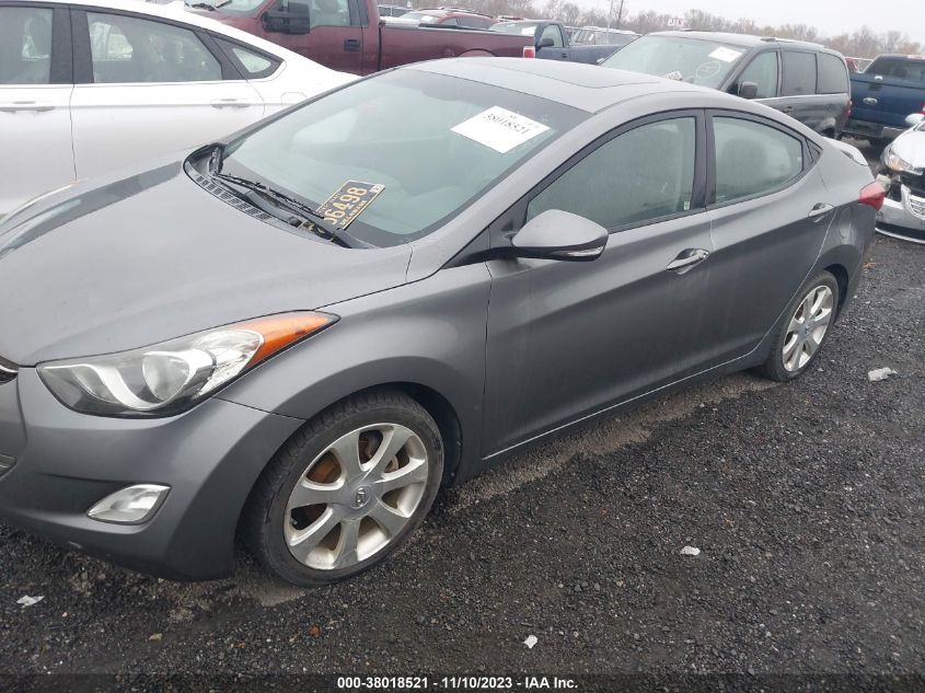 5NPDH4AE4CH100816 2012 Hyundai Elantra Limited