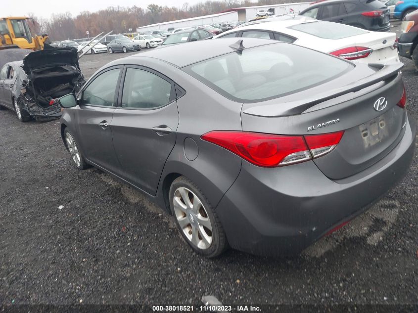 5NPDH4AE4CH100816 2012 Hyundai Elantra Limited