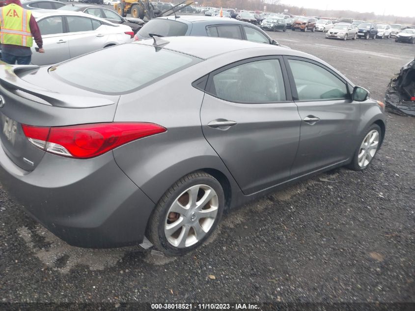 5NPDH4AE4CH100816 2012 Hyundai Elantra Limited