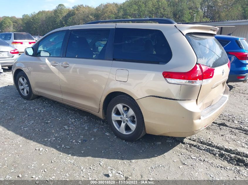 2011 Toyota Sienna Le V6 VIN: 5TDKK3DC2BS131875 Lot: 38018528