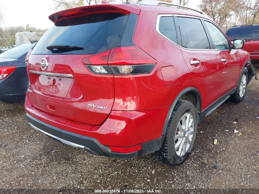 2017 Nissan Rogue Sv VIN: JN8AT2MV6HW267976 Lot: 38018876