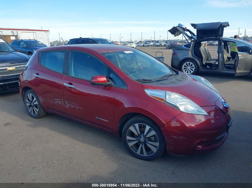 2015 Nissan Leaf Sv VIN: 1N4AZ0CP9FC312284 Lot: 38018954