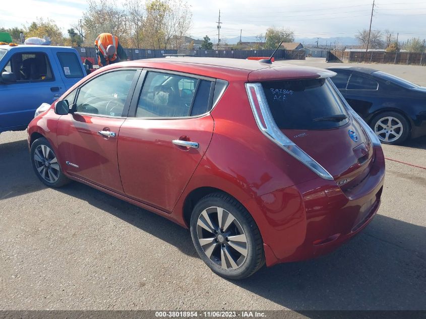 2015 Nissan Leaf Sv VIN: 1N4AZ0CP9FC312284 Lot: 38018954