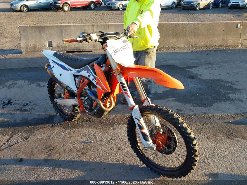 2022 Ktm 350 Sx-F VIN: VBKSXN437NM221373 Lot: 38019012