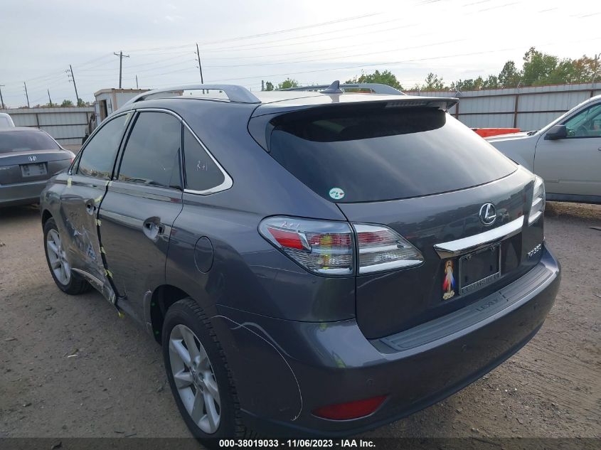 2012 Lexus Rx 350 VIN: 2T2ZK1BA7CC065995 Lot: 38019033