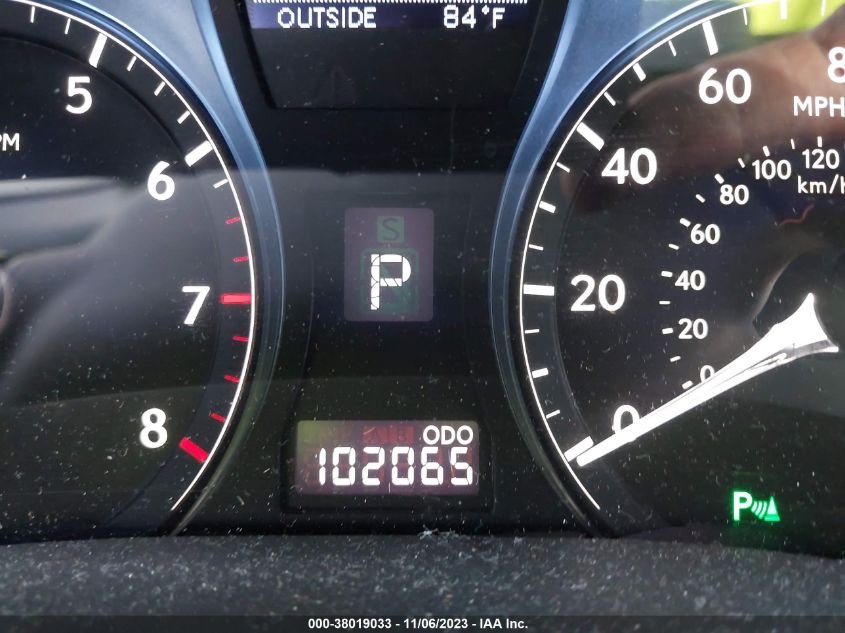 2012 Lexus Rx 350 VIN: 2T2ZK1BA7CC065995 Lot: 38019033