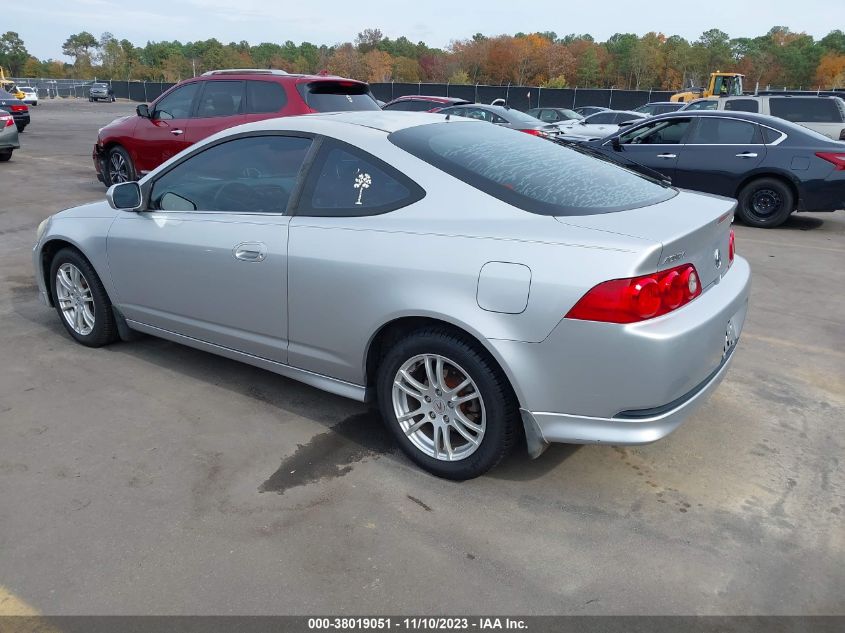 2005 Acura Rsx VIN: JH4DC54885S018939 Lot: 38019051