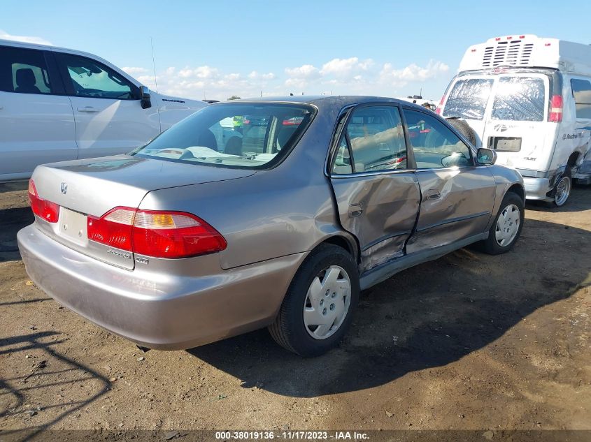 2000 Honda Accord 3.0 Lx VIN: 1HGCG1644YA092083 Lot: 38019136