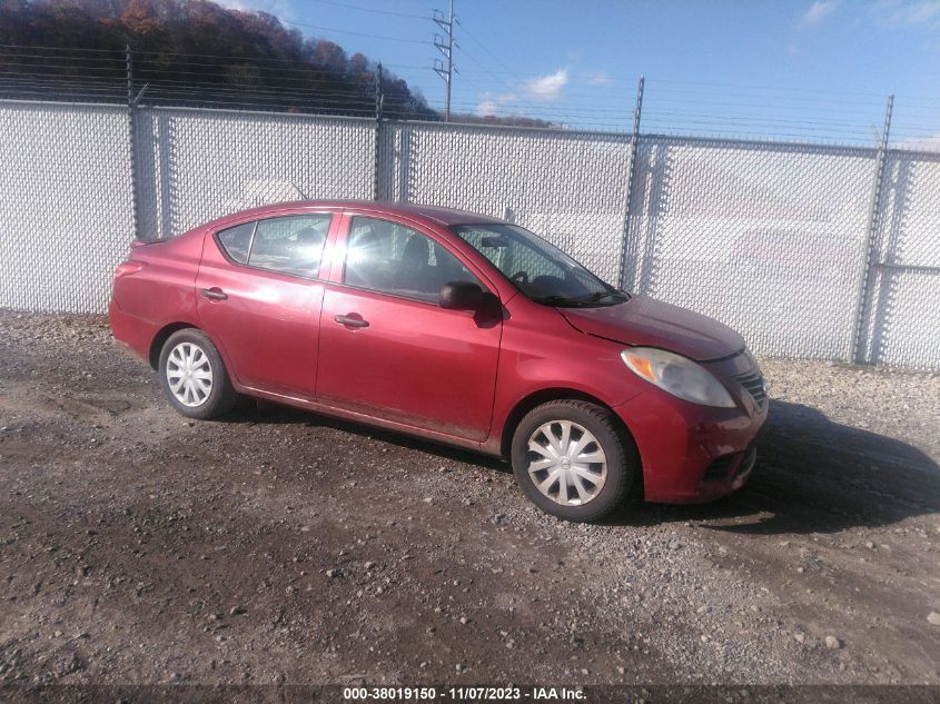 3N1CN7AP8EL817572 2014 Nissan Versa 1.6 S+