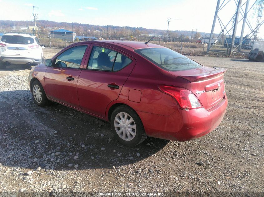 3N1CN7AP8EL817572 2014 Nissan Versa 1.6 S+