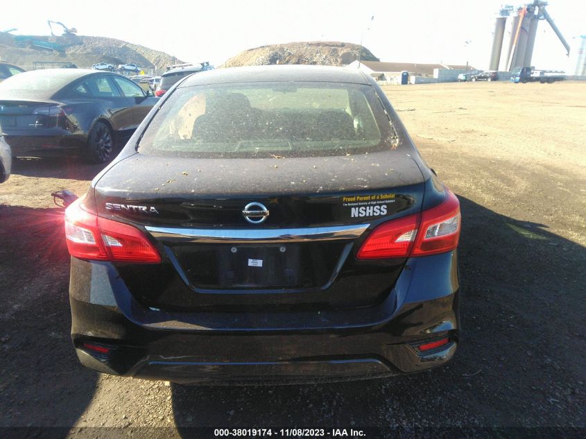 2019 Nissan Sentra S VIN: 3N1AB7AP6KY212271 Lot: 38019174