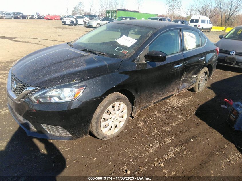 2019 Nissan Sentra S VIN: 3N1AB7AP6KY212271 Lot: 38019174