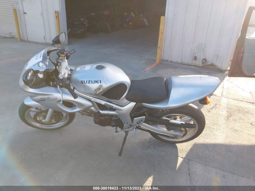 2002 Suzuki Sv650 S VIN: JS1VP52A022104137 Lot: 38019423