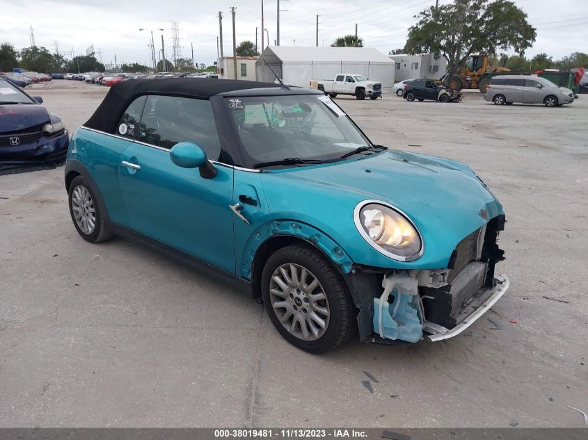 2016 Mini Convertible Cooper VIN: WMWWG5C57G3A83493 Lot: 38019481