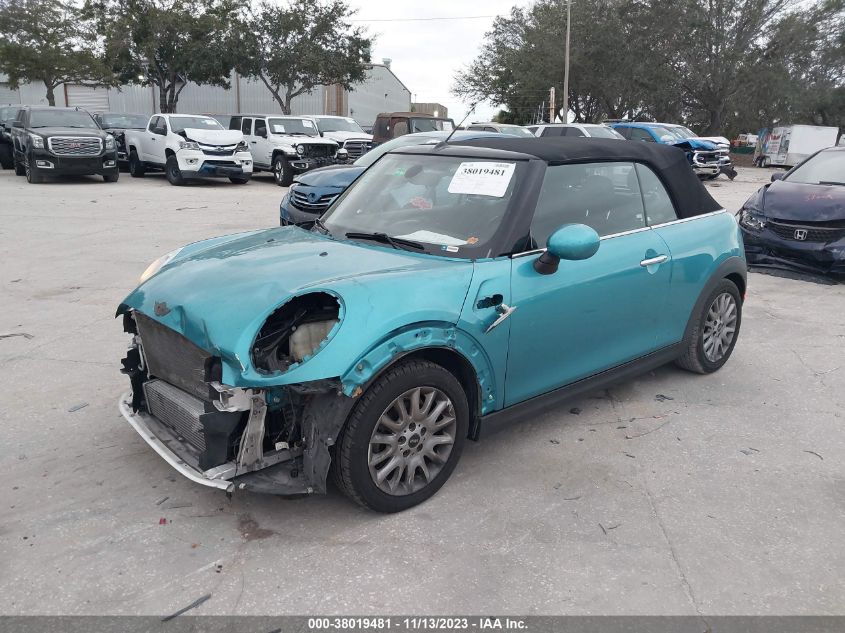 2016 Mini Convertible Cooper VIN: WMWWG5C57G3A83493 Lot: 38019481