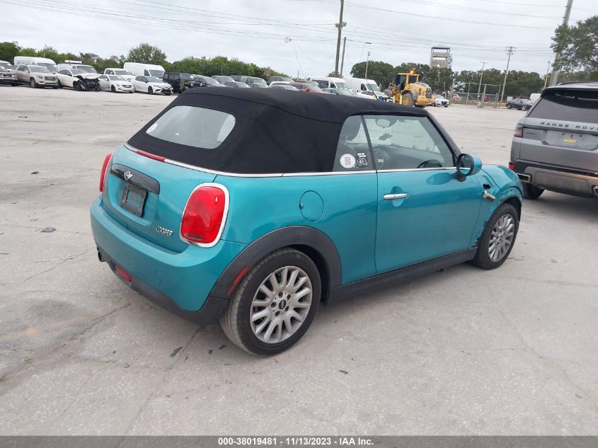 2016 Mini Convertible Cooper VIN: WMWWG5C57G3A83493 Lot: 38019481