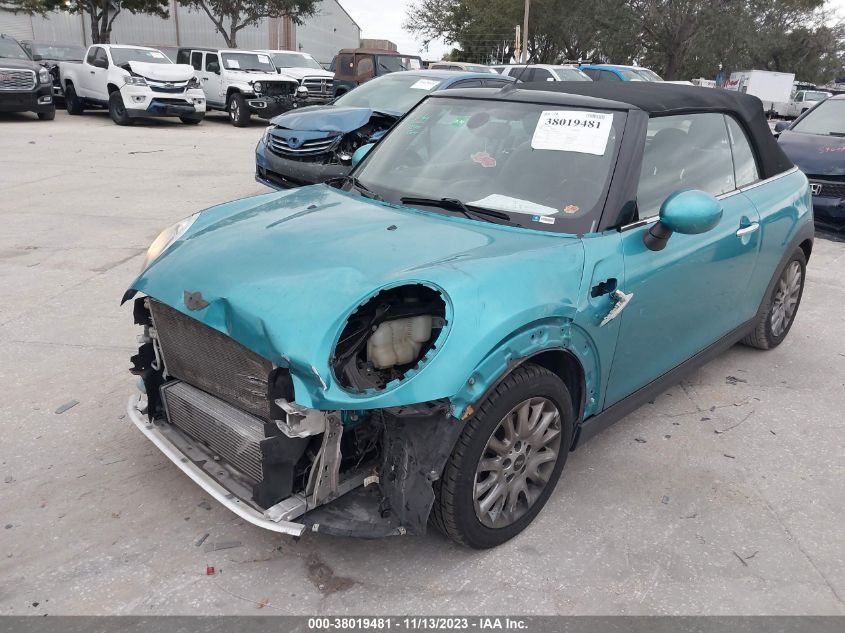 2016 Mini Convertible Cooper VIN: WMWWG5C57G3A83493 Lot: 38019481