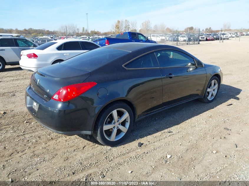 2008 Pontiac G6 Gt VIN: 1G2ZH17N084258227 Lot: 38019520