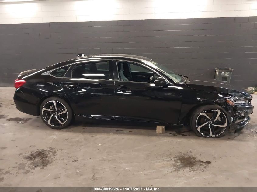 2021 Honda Accord Sport VIN: 1HGCV1F33MA095242 Lot: 38019526