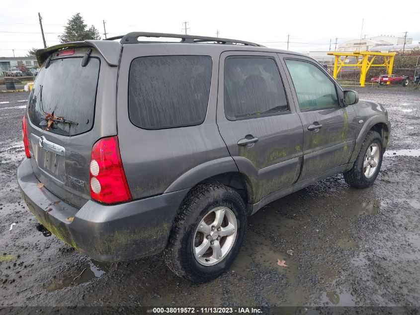 2006 Mazda Tribute S VIN: 4F2YZ94126KM19755 Lot: 38019572