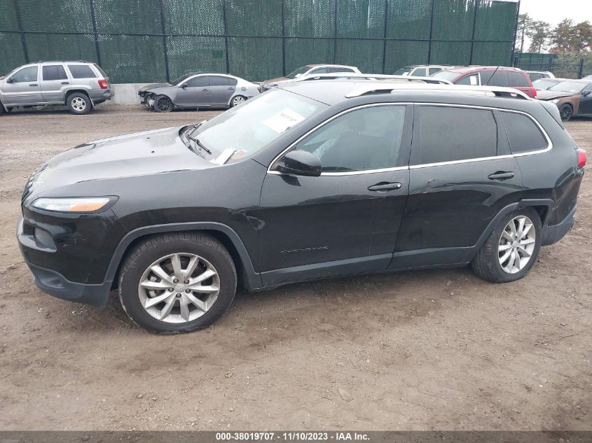 2014 Jeep Cherokee Limited VIN: 1C4PJMDS3EW257902 Lot: 43212414