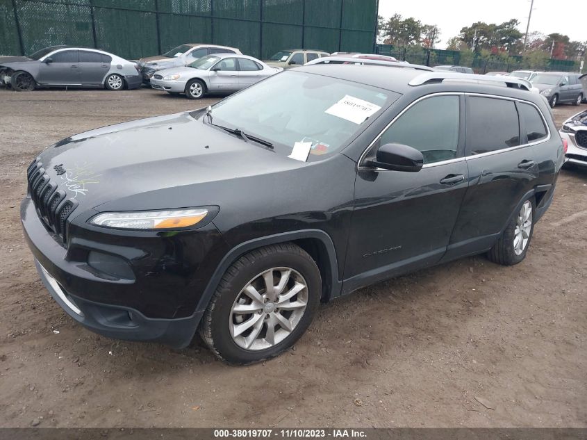 2014 Jeep Cherokee Limited VIN: 1C4PJMDS3EW257902 Lot: 43212414