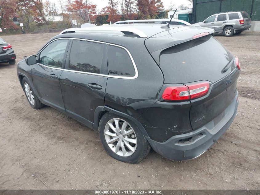 2014 Jeep Cherokee Limited VIN: 1C4PJMDS3EW257902 Lot: 43212414