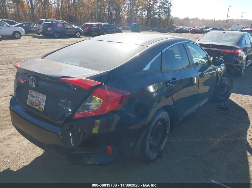 2017 Honda Civic Lx VIN: 2HGFC2F57HH519510 Lot: 38019738