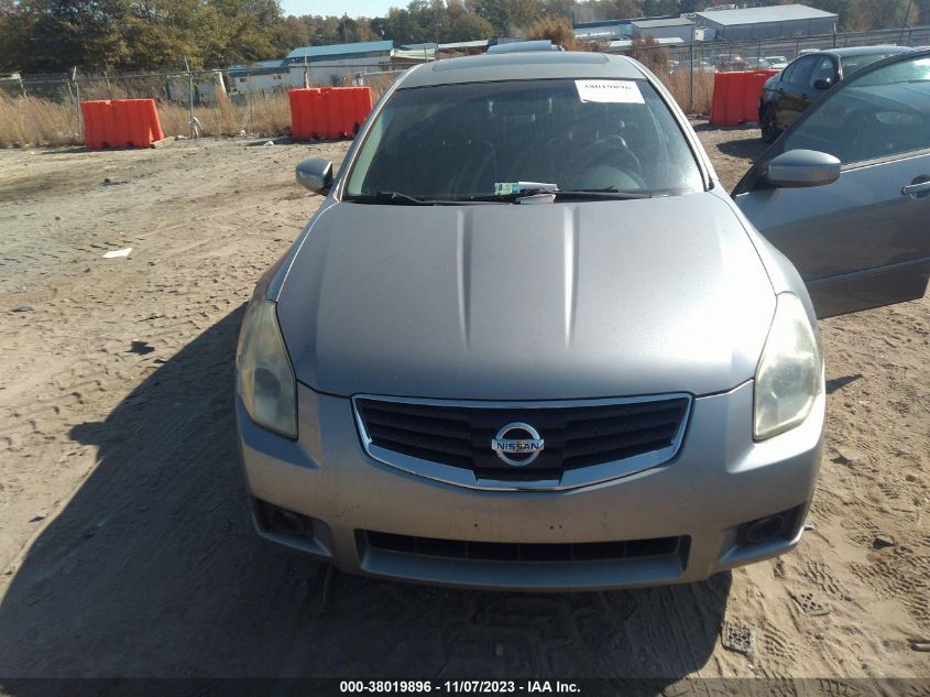 2008 Nissan Maxima 3.5 Sl VIN: 1N4BA41E78C815769 Lot: 38019896