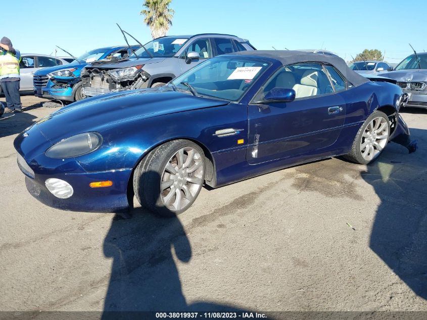 2002 Aston Martin Db7 Vantage Volante VIN: SCFAB42382K403018 Lot: 38019937