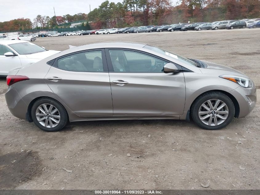 5NPDH4AE4EH541185 2014 Hyundai Elantra Se