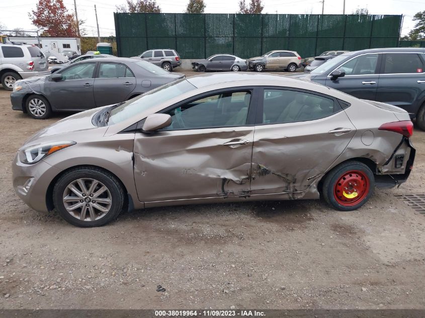 5NPDH4AE4EH541185 2014 Hyundai Elantra Se