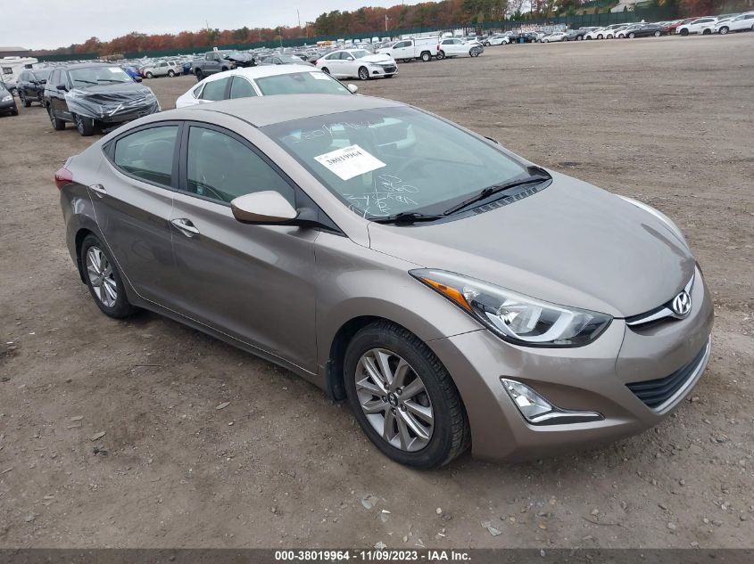 5NPDH4AE4EH541185 2014 Hyundai Elantra Se