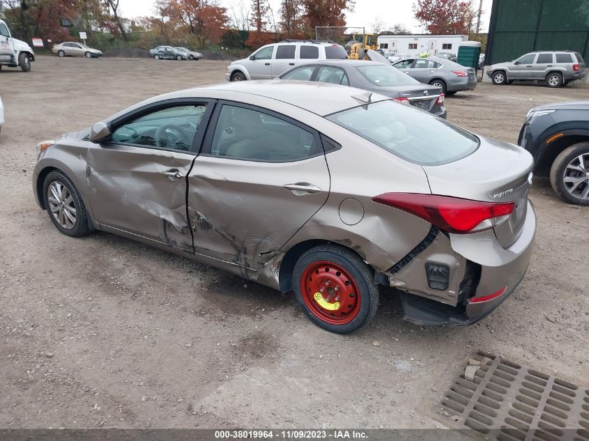 5NPDH4AE4EH541185 2014 Hyundai Elantra Se