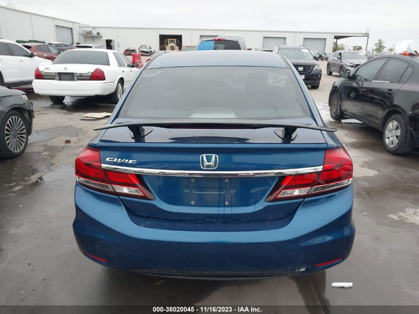 2013 Honda Civic Lx VIN: 2HGFB2F58DH557633 Lot: 38020045