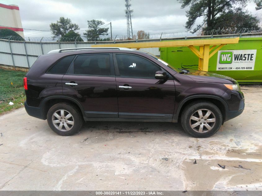 2011 Kia Sorento Lx V6 VIN: 5XYKT4A26BG119417 Lot: 38020141